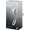 Satisfyer - Pure Gravity 2 Godemichet Double Extrémité En Acier Inoxydable